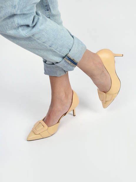 Pumps Uit Leder Tamaris Geel women 28 ander zicht 2