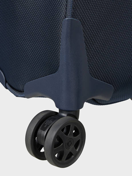 Soepele Reiskoffer Respark Samsonite Blauw respark KJ3006 ander zicht 4