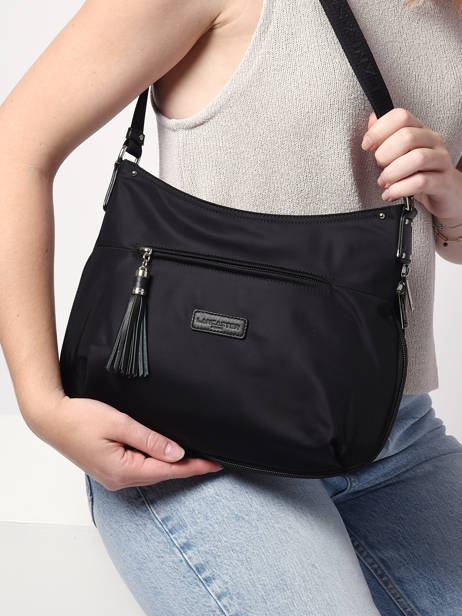 Cross Body Tas Basic Pompom Lancaster Roze basic pompom 38 ander zicht 1