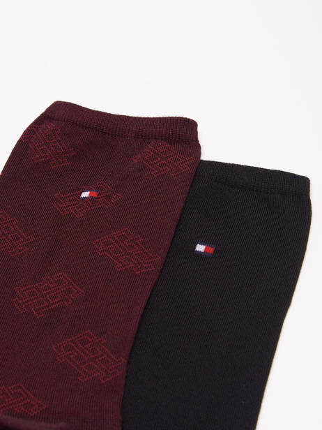 Set Van 2 Paar Sokken Tommy hilfiger Wit socks women 71221054 ander zicht 1