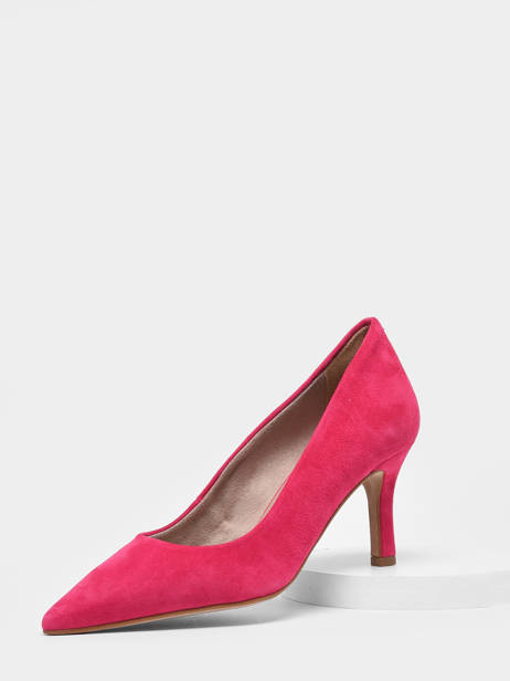 Pumps Met Naaldhak Uit Leder Tamaris Roze women 20 ander zicht 1