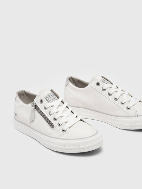 Sneakers Mustang Wit women 1272308 ander zicht 4