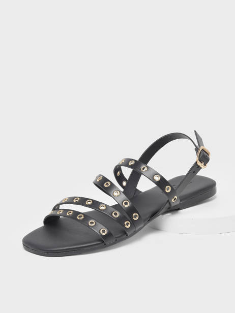 Sandalen Canne Pieces Zwart women 17136402 ander zicht 1