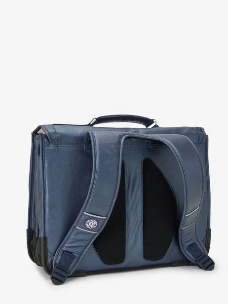 Boekentas 2 Compartimenten Kipling Blauw back to school KI5705 ander zicht 4