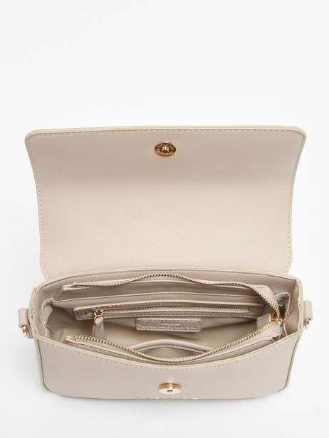 Cross Body Tas Zero Re Gerecycleerd Polyester Valentino Beige zero re VBS7B303 ander zicht 3